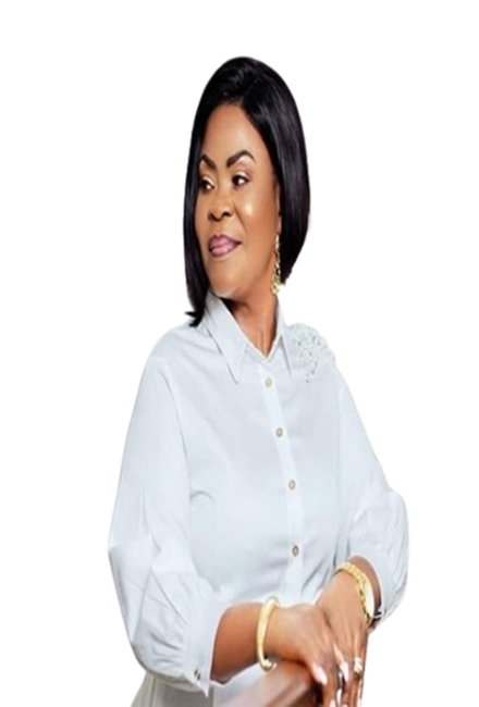 An unlooking portrait of Eunice.